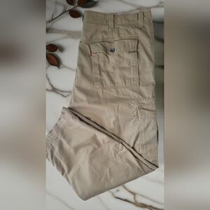 Levi's Men's Cargo Loose Straigt Khaki Pants Sz 46x32